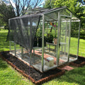 Polypropylene Exterior Shades for both sides of the Greenhouse