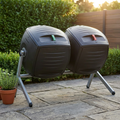 TitanGarden Dual Drum Rotating Composter